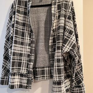 Payton Jensen jacket. Black and white